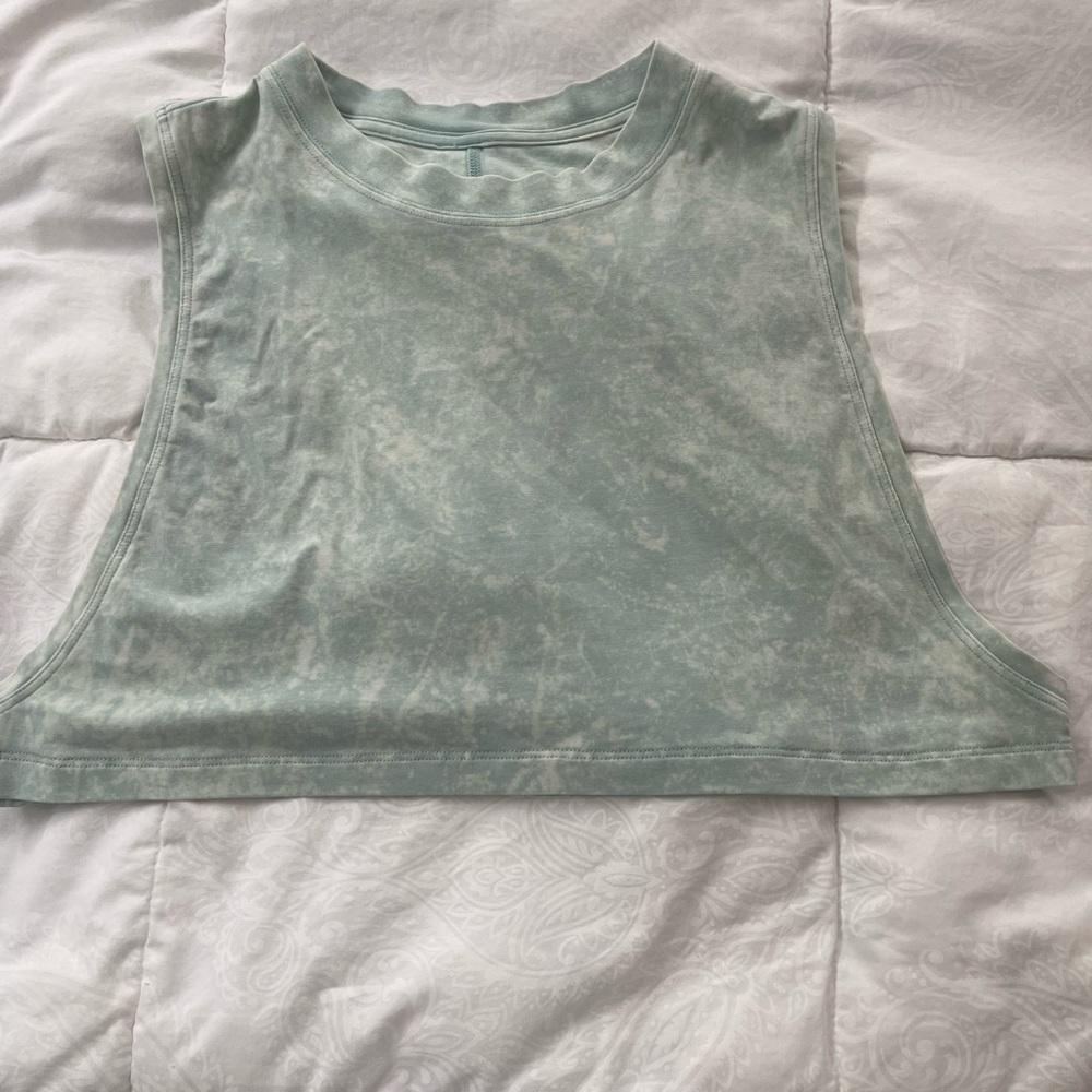 Light green top